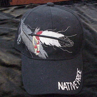 Native Pride Cap w/ Feathers