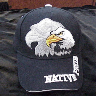 Native Pride Cap w/ Eagle and Shadow Eagle