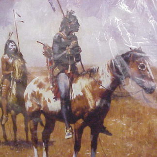 Coup Sticks and War  Paint { Giclee~ }