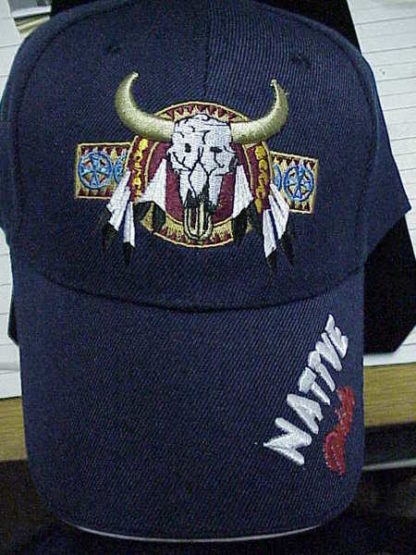 Hat Native Pride/w skull