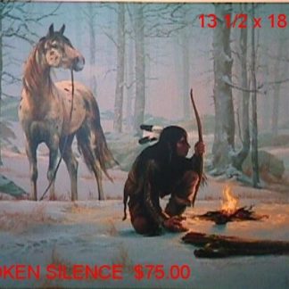 Print - Broken Silence by [ Hermon Adams ]