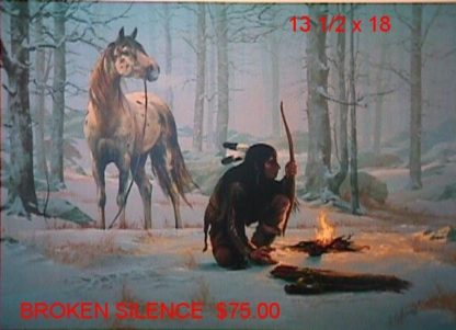 Print - Broken Silence by [ Hermon Adams ]