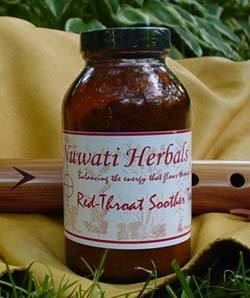 Red-Throat Soother Tea - For Dry, Overworked Throat