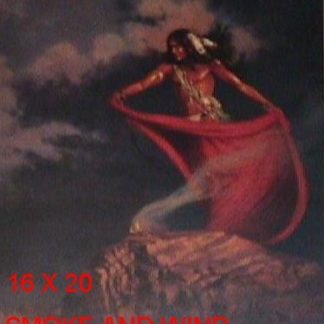 Print- Smoke , Wind and Fire By  [ Hermon Adams ]