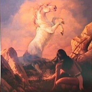 Print- Spirit Wind by [ Hermon Adams ]