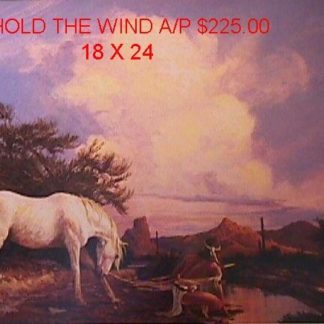 Print- To Hold the Wind by [ Hermon Adams ]