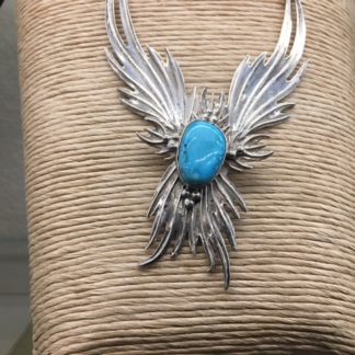 Winged Sterling Silver Necklace