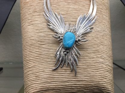 Winged Sterling Silver Necklace