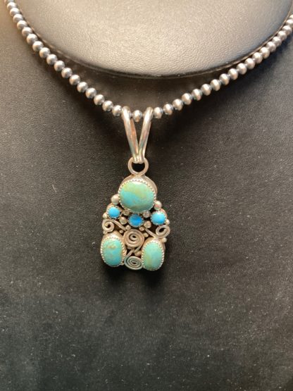 Pendant and Navajo Pearl Chain