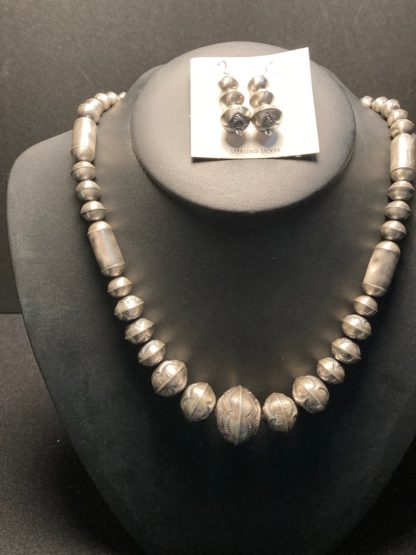 Necklace  made with Navajo Pearls